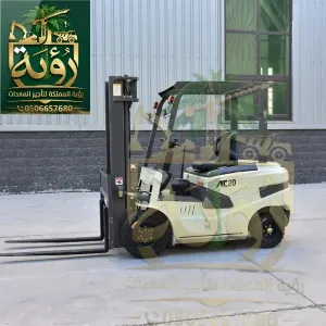 إيجار فوركلفت كهربائي 1.5 طن الرياض - بديل السقالات يوفر 80% وقت وتكلفة - رؤية المملكة