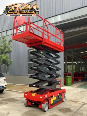 سيزر لفت للايجار في الدمام | scissor lift rental in Dammam | منصات رفع ثقيلة