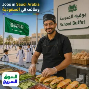 مطلوب موظف يجيد إعداد السندويتشات للعمل بمسمى وظيفي (معلم بوفيه) في مدارس علم الإقتصاد في السعودية وبراتب ممتاز