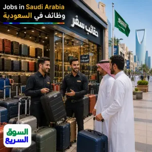 مطلوب بائعين للعمل في محلات شنط وحقائب سفر في الرياض حي الربيع وحي الروضة وبرواتب ممتازة