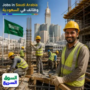 مطلوب عمال بناء للعمل في مكة المكرمة براتب ممتاز تتحمل الشركة كامل تكاليف السكن والإعاشة والمواصلات