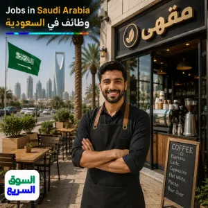 مطلوب موظف باريستا للعمل في مقهى في السعودية براتب ممتاز
