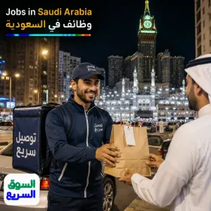 مطلوب شاب للعمل بدوام نهاري أول دوام ليلي يمتلك رخصة قيادة في مجال توصيل الطعام للتوظيف في مكة المكرمة براتب ممتاز