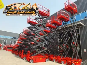 سيزر لفت للايجار في جدة | عمل مرتفعة ثقيلة يومي اسبوعي شهري