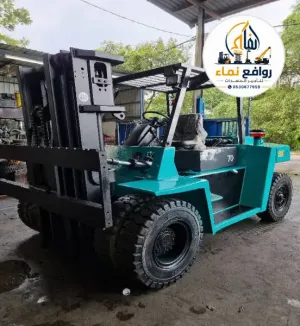 فوركلفت 10 طن للإيجار في الخبر و الهفوف | رافعة شوكية 0ط10 طن | عقود يومية وشهرية 2026–2027