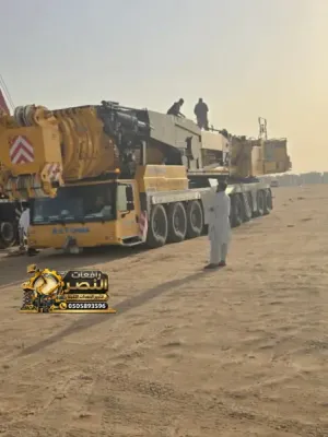 تأجير كرين Crane رافعة هيدروليكية - 30 طن ، 45 طن ، 50 طن  | جدة - رابغ