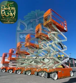 تأجير سيزر لفت 18 متر في جدة - الرياض - الدمام | ديزل 4x4 - ارتفاعات شاهقة للمشاريع العملاقة | رؤية المملكة