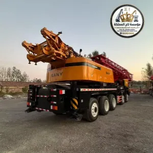 تأجير كرين مع سائق مرخص بالدمام | 25 طن - 50 طن - 100 طن - 200 طن | الخبر - الظهران | تاج المملكة لتأجير المعدات 👷