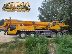 كرين للايجار في جدة | معدات رفع بجميع الاحجام