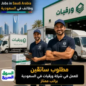 مطلوب سائقين لديهم قدرة على السفر للعمل براتب 2000ريال و عمولة 1% و السكن متوفر مجانآ