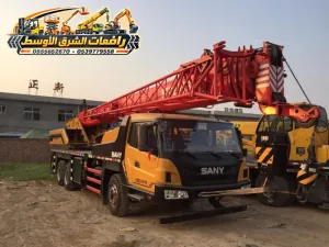 كرين للايجار في جدة | اعمال الرفع الثقيلة للمشاريع والمصانع والمستودعات والمقاولين