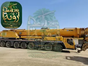 تأجير كرينات 400 طن في جدة - الرياض - الدمام | حمولة 400 طن - للمشاريع الصناعية والإنشائية الثقيلة | رؤية المملكة