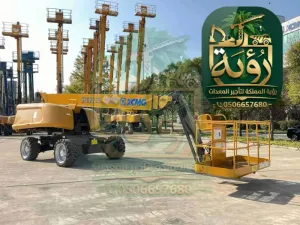 تأجير مان لفت 26 متر في جدة - الرياض - الدمام | تلسكوبي مفصلي 4x4 - للمشاريع العملاقة والبنية التحتية | رؤية المملكة