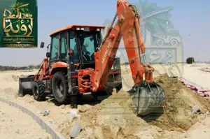 تأجير شيولات باكهو لودر 2 طن في جدة - الرياض - الدمام | متعدد الاستخدامات - حفر وتحميل وتنظيف مواقع | رؤية المملكة