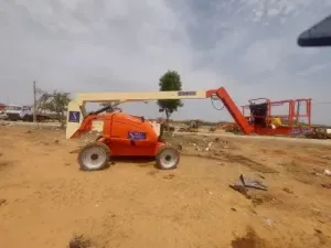 🚀🏗️ مان لفت للإيجار في الدمام | ذراعية تلسكوبية 18 • 20 • 22 • 24 • 28 • 32 • 38 • 43 • 46 متر | كهرباء وديزل