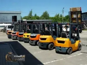 تأجير رافعات شوكية الجبيل | 3 طن - 5 طن - 7 طن - 10 طن - 16 طن | فوركلفت للمواقع الصناعية