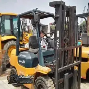 تأجير رافعات شوكية الجبيل | 3 طن - 5 طن - 7 طن - 10 طن - 16 طن | فوركلفت للمواقع الصناعية