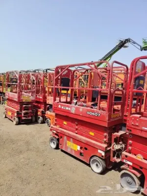 سيزر لفت للإيجار القطيف وسيهات (Scissor Lift Rental Qatif) ⚡ رافعة مقصية (Manlift) كهربائي وديزل 🛠️ يومي وشهري ⇦ السامي للمعدات