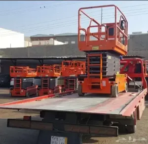 سيزر لفت للإيجار الأحساء (Scissor Lift Rental Al-Ahsa) ⚡ رافعة مقصية (Manlift) كهربائي وديزل 🛠️ يومي وشهري ⇦ السامي للمعدات