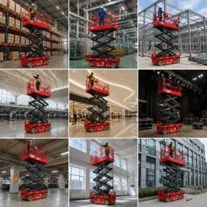 سيزر لفت للإيجار بقيق (Scissor Lift Rental Abqaiq) ⚡ رافعة مقصية (Manlift) للخدمات الشاقة 🛠️ يومي وشهري ⇦ السامي للمعدات