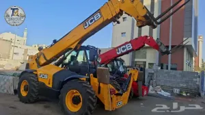 تليهندر JCB للإيجار الأحساء | رافعة تلسكوبية 7م - 10م - 14م - 18م | حمولة 2.5 - 4 طن