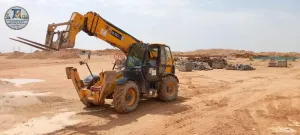 تأجير JCB تليهندر الدمام | رافعة تلسكوبية 6م - 10م - 14م - 17م | حمولة 2.5 - 3 - 4 طن