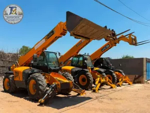 جي سي بي تليهندر للإيجار في الدمام | رافعة تلسكوبية 7م / 9م / 12م / 18م | ديزل ودفع رباعي