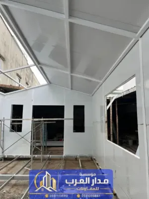 تنفيذ غرف ساندوتش بانل وتركيب ألواح الساندوتش بانل في الرياض 0551033861