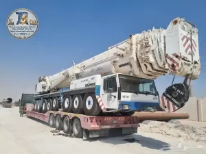 كرين للإيجار بالجبيل — 25 / 50 / 80 / 100 / 150 / 200 طن | معدات رفع للمشاريع • جلمودة، الصناعية