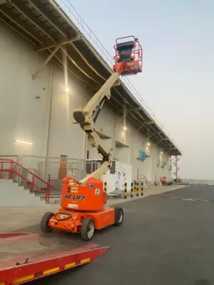 رافعات مقصية وسيزر لفت للإيجار اليومي والشهري بالرياض، الدمام، جدة، مكة، ورابغ