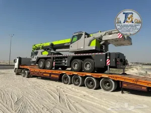كرين 40 طن 70 طن 100 طن 150 طن 250 طن 400 طن للايجار في الدمام / رفع الماكينات / تركيب المنشآت