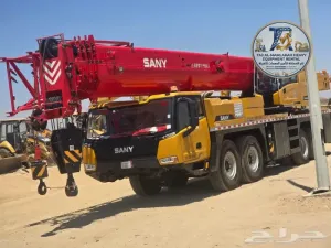 شركة تأجير كرينات في الدمام 100 طن 200 طن 300 طن 400 طن للايجار | Mobile Crane | TUV