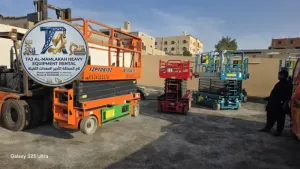 رافعات مقصية سيزر لفت للإيجار اليومي والشهري بجدة | مؤسسة أركان البناء والنهضة