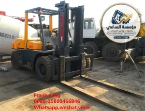 فوركلفت للإيجار في حفر الباطن بقدرات 1–10 طن وأكثر حسب الطلب، وارتفاعات رفع متعددة تناسب المستودعات والمصانع والمشاريع ومواقع الإنشاء.