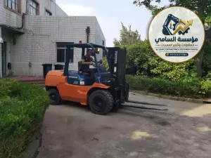 فوركلفت للإيجار في الجبيل  بقدرات 1–10 طن وأكثر حسب الطلب، وارتفاعات رفع متعددة تناسب المستودعات والمصانع والمشاريع ومواقع الإنشاء.