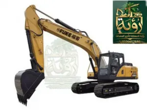 بوكلين 120 للإيجار في الدمام والجبيل | حفار جنزير | Excavator