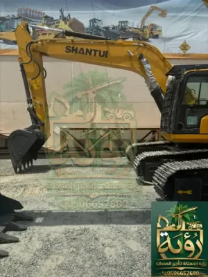 بوكلين 120 للإيجار في الدمام والجبيل | حفار جنزير | Excavator