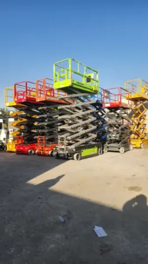 للمنصات والمبوبة) ​سيزر لفت للإيجار (جدة - مكة - رابغ - الدمام) 🚜✨ معدات حديثة ومفحوصة بارتفاعات مختلفة لجميع أع