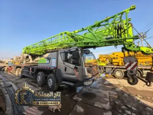 كرينات للايجار في القطيف || 50 طن 70 طن 100 طن 160 طن 250 طن || رفع ثقيل وأوناش للمعدات || تاج المعدات || 0564548663