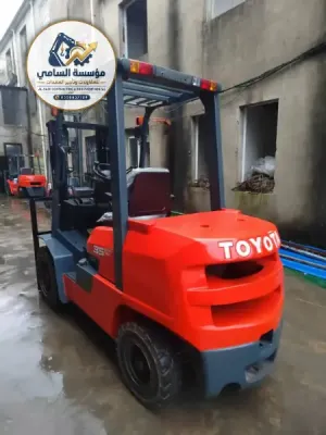 السامي للمعدات  فوركلفت للإيجار في حفر الباطن والمنطقة الشرقية | ديزل وكهرباء وغاز رافعة شوكية 3–25+ طن | مع مشغل أو بدون مشغل