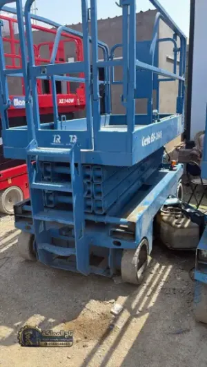 📍 تأجير سيزر لفت بتبوك | رافعات مقصية كهرباء وديزل 10م–18م | Aerial Lift Rental