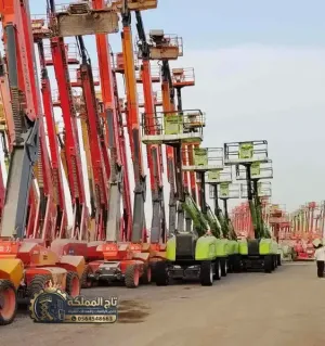 🏗️ إيجار رافعة مقصية في جدة | سيزر لفت للمقاولات والصيانة 8م–18م | Scissor Lift Hire