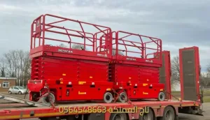 سيزر لفت للإيجار في جدة | Scissor Lift 8م 10م 12م 14م 16م 🏗️🏗️🛠️