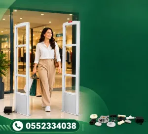 بوابات إنذار ضد السرقة للمحلات والمتاجر AM-RF – توريد وتركيب