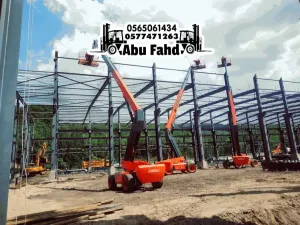 🏗️ مان لفت 20 متر للإيجار الشهري | رافعة رفع متحركة وسلة رفع