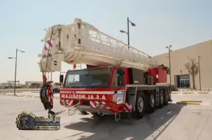 أوناش رفع هيدروليكية للإيجار الفوري بالخبر | جاهزية تامة وتوصيل سريع للموقع