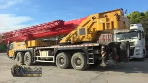 كرينات هيدروليك 25 طن و 50 طن للإيجار بالقطيف | فحص تيوفي وسيفتي كامل 0564548663