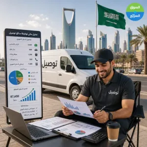 تحليل مالي لوظيفة سائق توصيل طعام في السعودية . هل تقوم بالتقدم للوظيفة أم لا؟