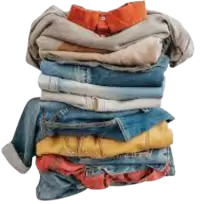 ملابس واحذية تالفة فى سكاكا